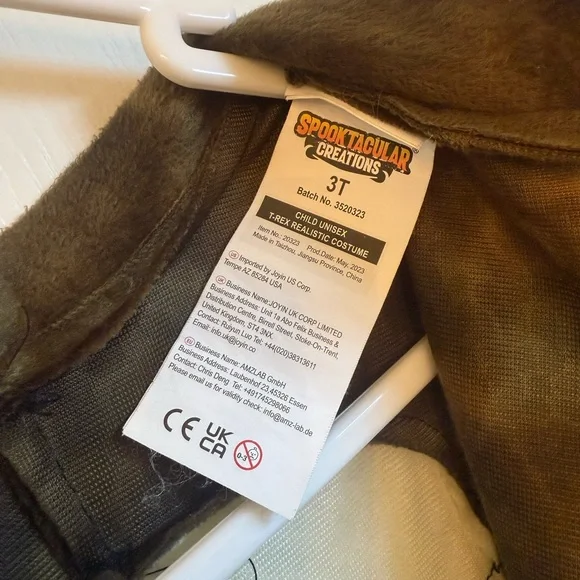 Kids Dinosaur Costume - Green and Brown - Picture 5 of 5